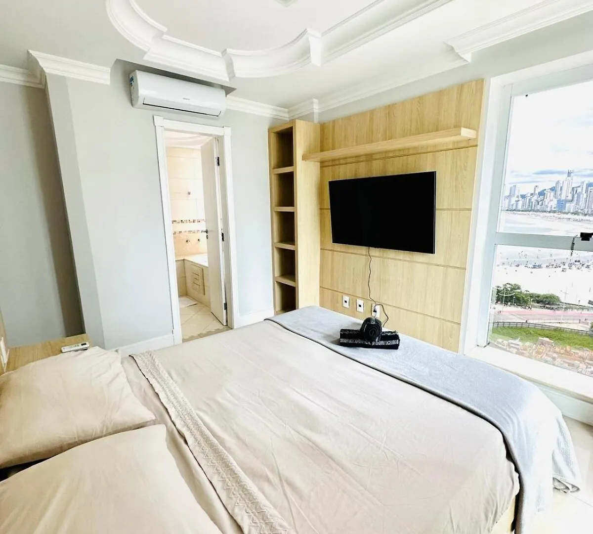 Apartman 3 Suites 2 Vagas Vista Bc Cartao Postal Balneário Camboriú Brazília